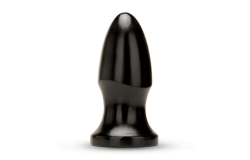 Bullet Plug Black 1 cm - Comfortable & Long-lasting Pleasure