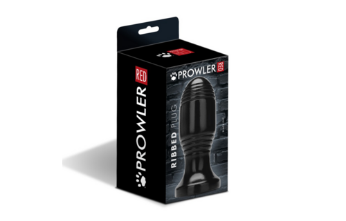 Geriffelter Plug Schwarz 17 cm – Sicheres & intensives Vergnügen