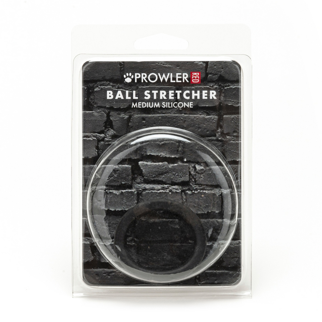 Silicone Ball Stretcher Medium Black - Comfort & Style