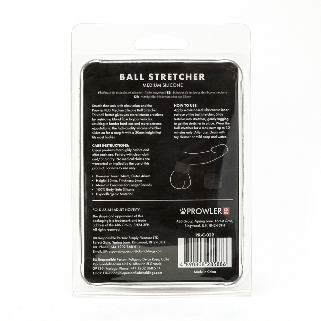 Silikon-Ballstretcher Medium Schwarz – Komfort & Stil