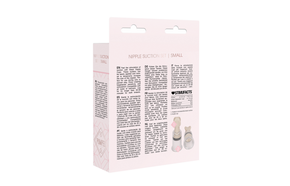 Nipple Suction Set Small - Intense Stimulation & Safe Use