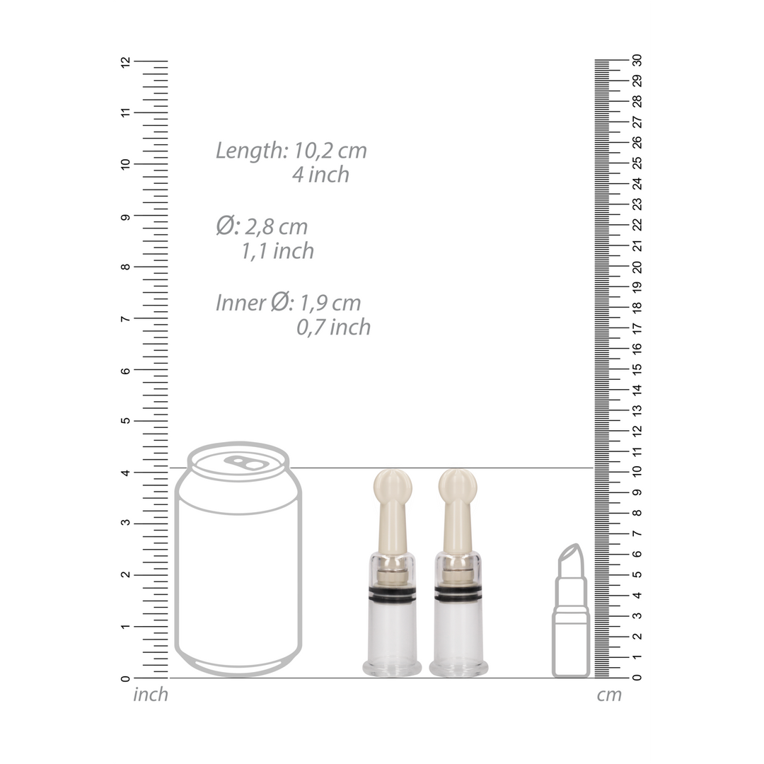 Nipple Suction Set Small - Intense Stimulation & Safe Use