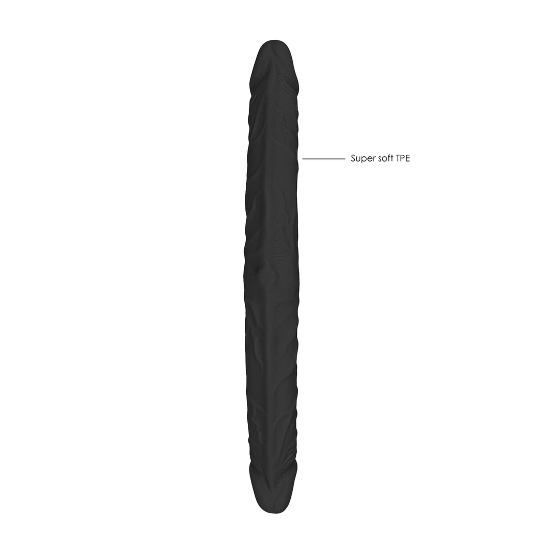 Double Dildo 36x4.5 cm - Realistic & Soft TPE Pleasure