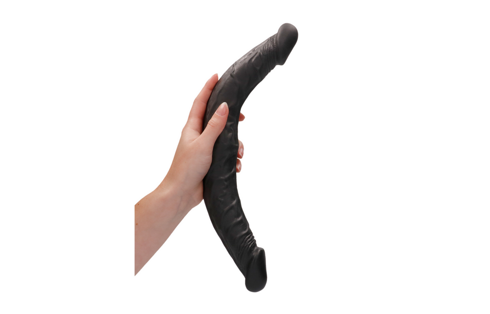 Dubbele Dildo 36x4,5 cm - Realistisch & Zacht TPE Genot