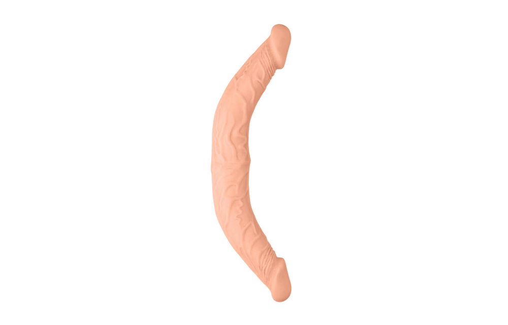 Doppeldildo RealRock 36 x 4,5 cm – ultrarealistisch & weich