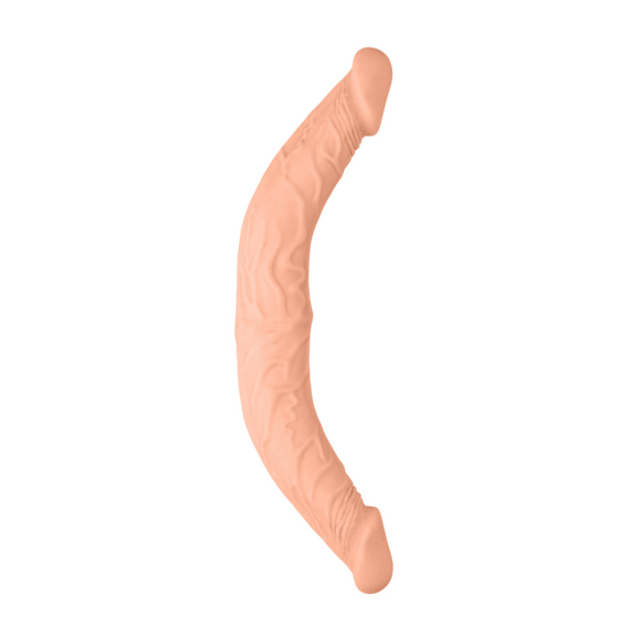 Doppeldildo RealRock 36 x 4,5 cm – ultrarealistisch & weich