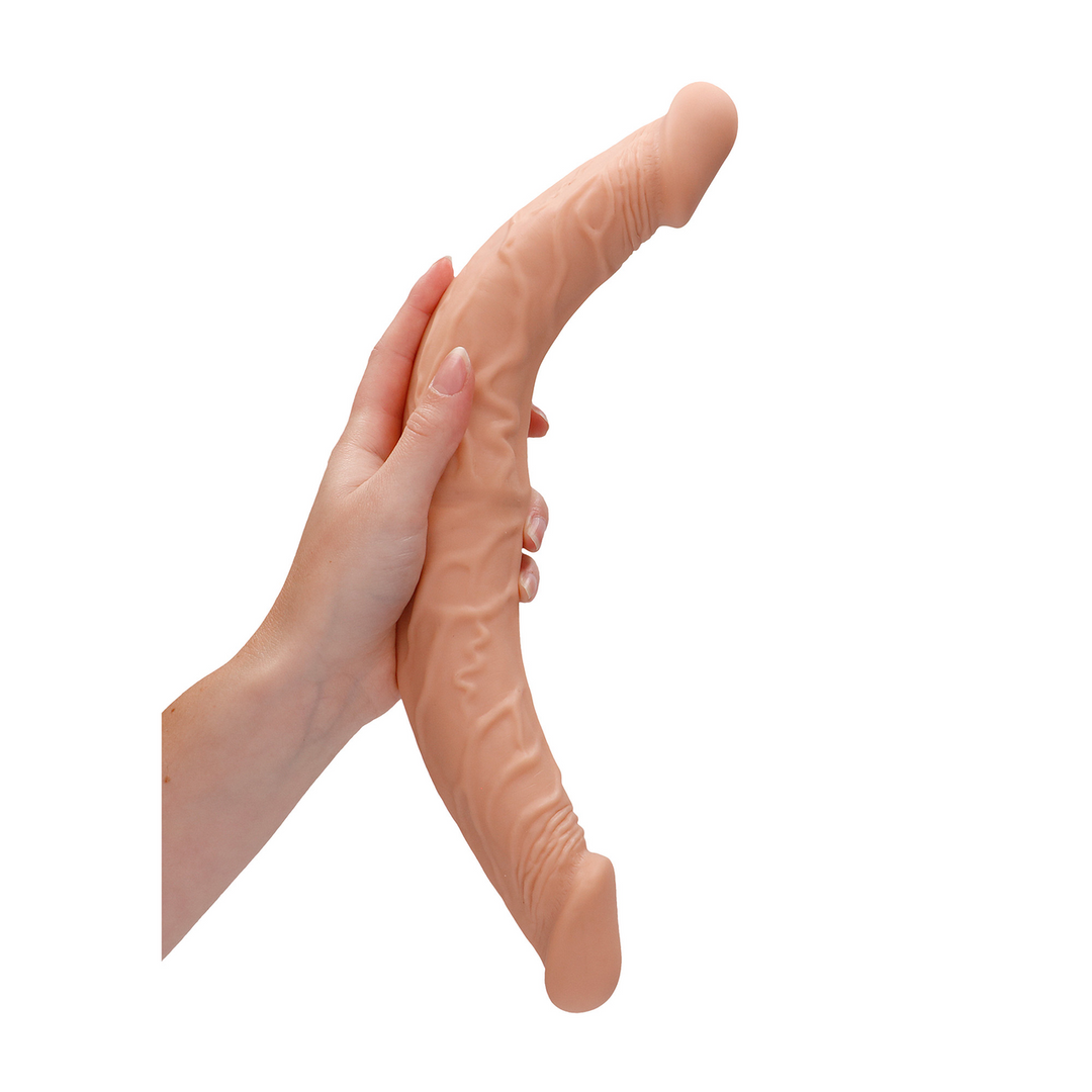 Doppeldildo RealRock 36 x 4,5 cm – ultrarealistisch & weich