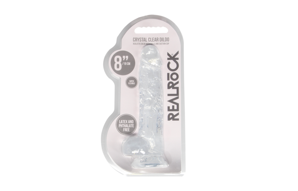 Realistischer Dildo mit Balls - 8 / 21 cm