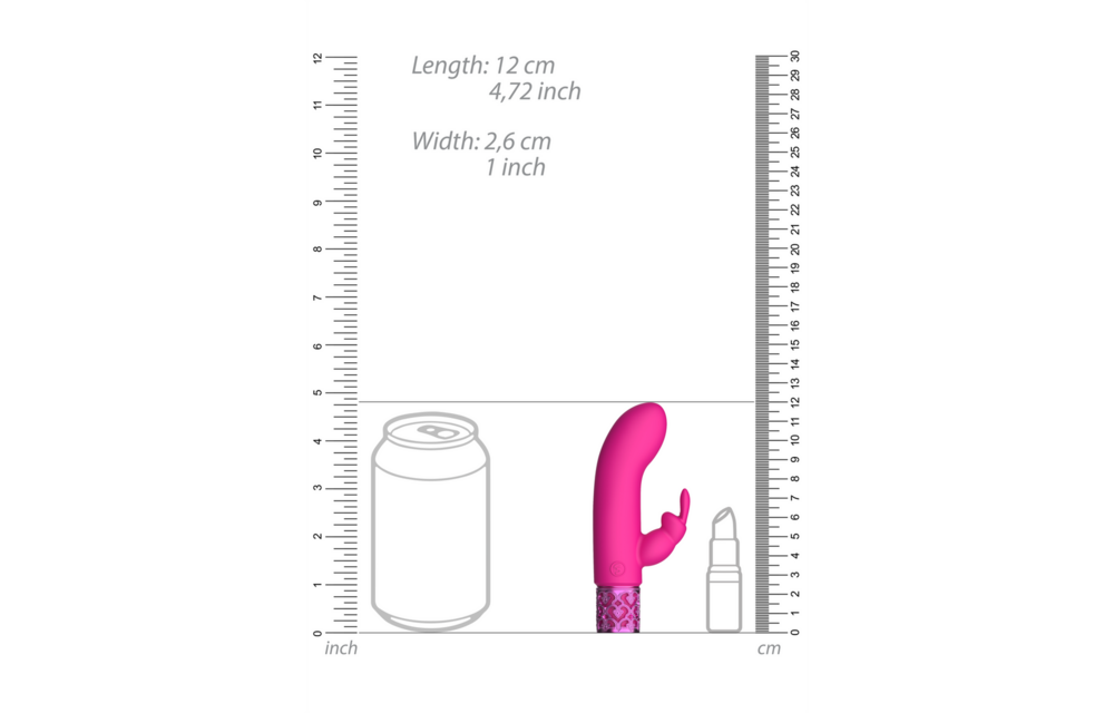 Dazzling Rabbit Vibrator – Leistungsstark & wiederaufladbar, medizinisches Silikon