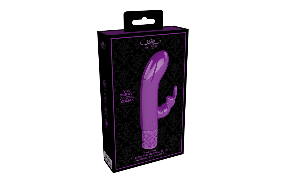 Dazzling Rabbit Vibrator – Powerful, Elegant & Rechargeable