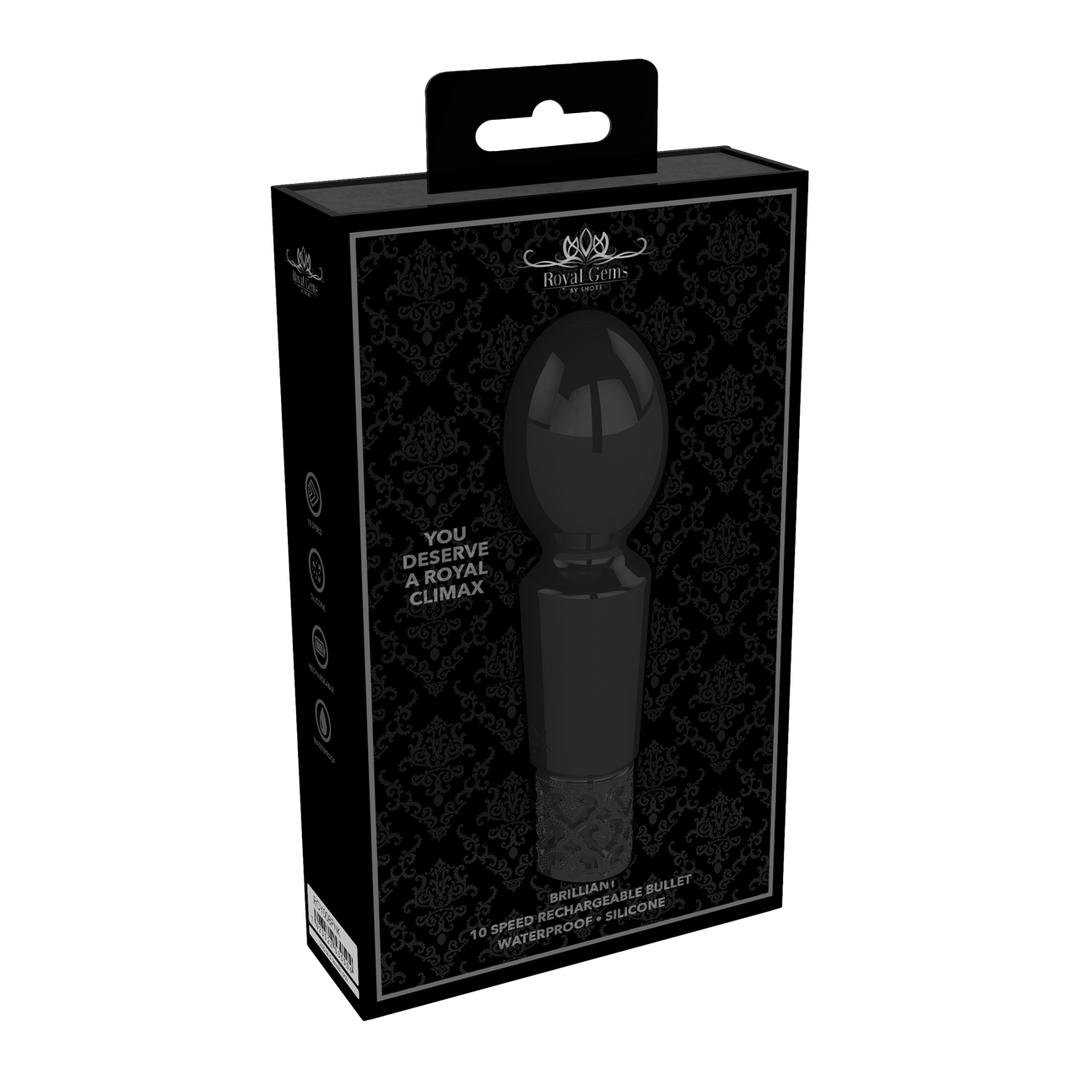 Brilliant Mini-Stabvibrator | Luxuriöser medizinischer Silikonvibrator