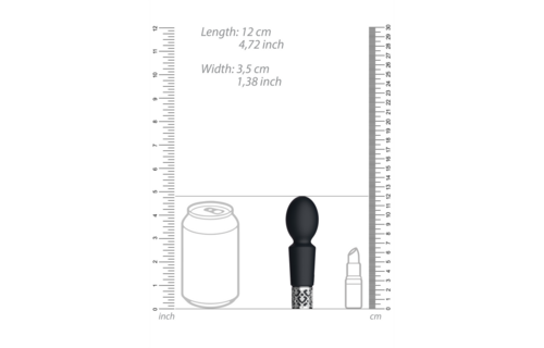 Brilliant Mini Staafvibrator | Luxe Medisch Siliconen Vibrator