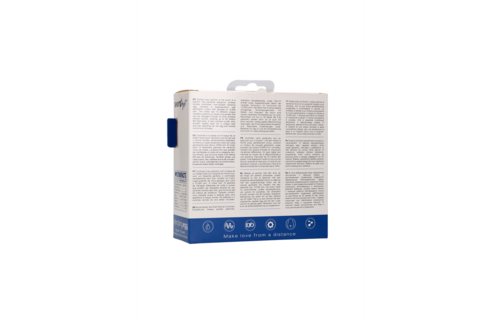 Vibrerend Ei Blauw 10 Snelheden & Afstandsbediening L