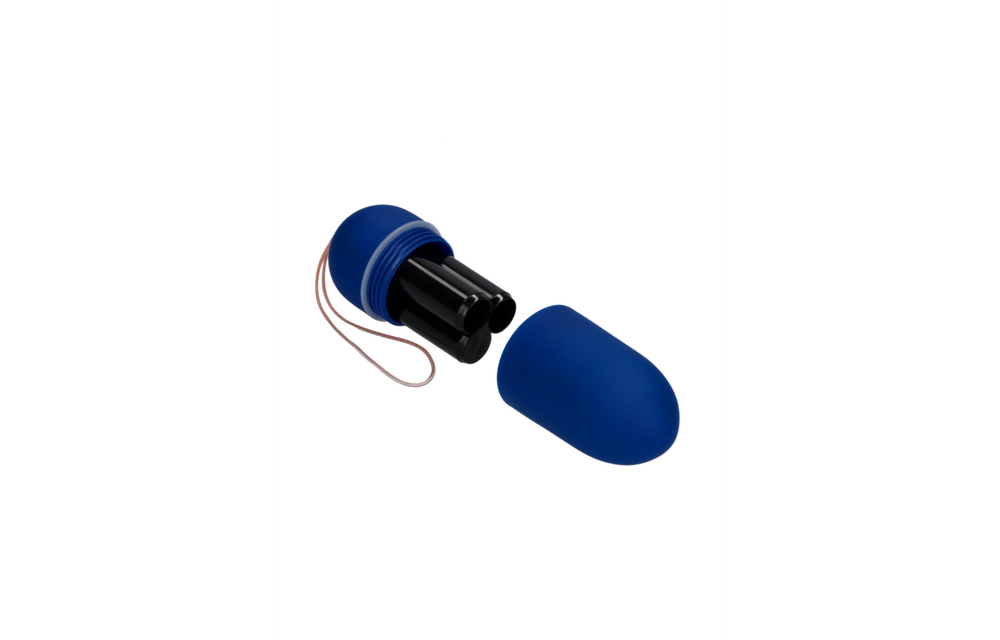 Vibrerend Ei Blauw 10 Snelheden & Afstandsbediening L