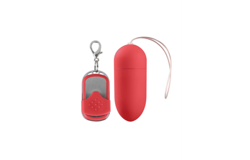 Vibrating Egg with 10 Speeds and Remote Control - L - Pink