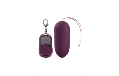 Vibrating Egg Purple with 10 Speeds & Remote Control L