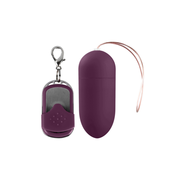 Vibrating Egg Purple with 10 Speeds & Remote Control L