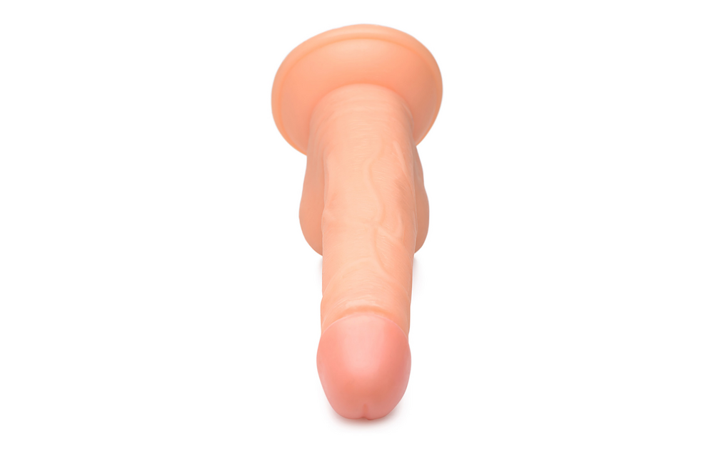 POP Dildo met ballen 19 cm – Stevig & Realistisch PVC
