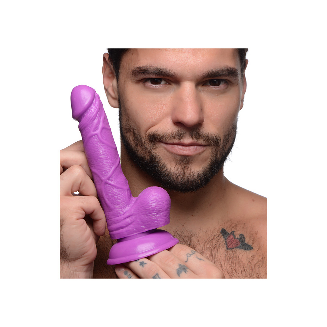 POP - Dildo met Ballen - 6,5 / 16,5 cm