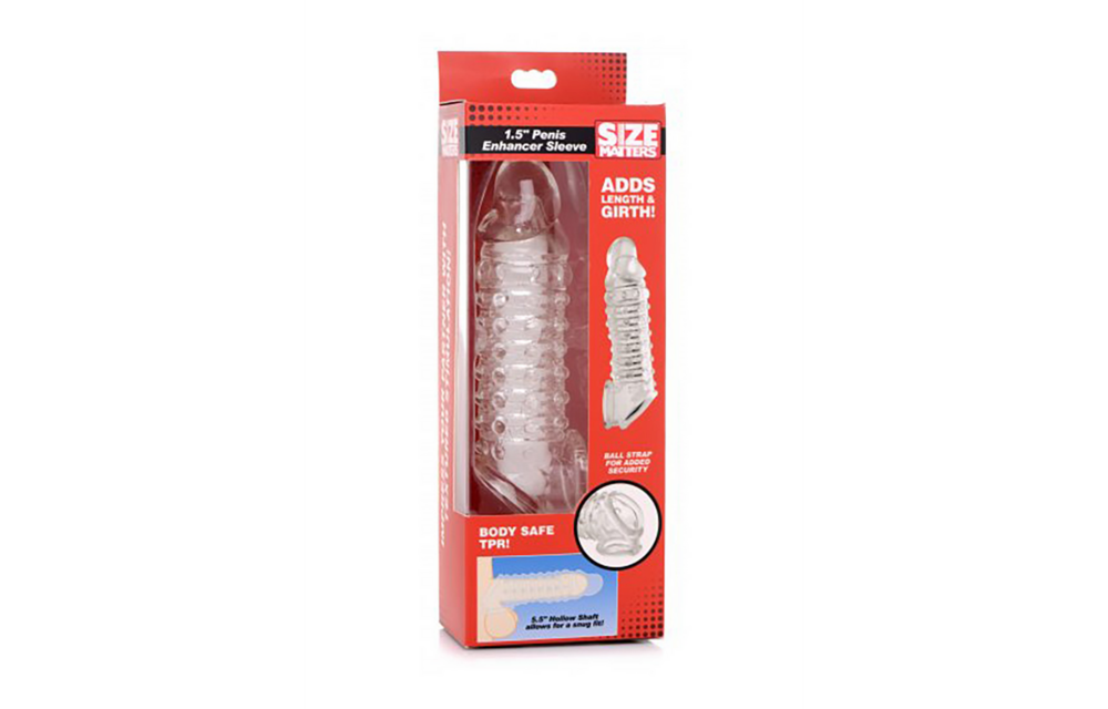 Penis Sleeve 2/4 cm | More Length & Intense Pleasure