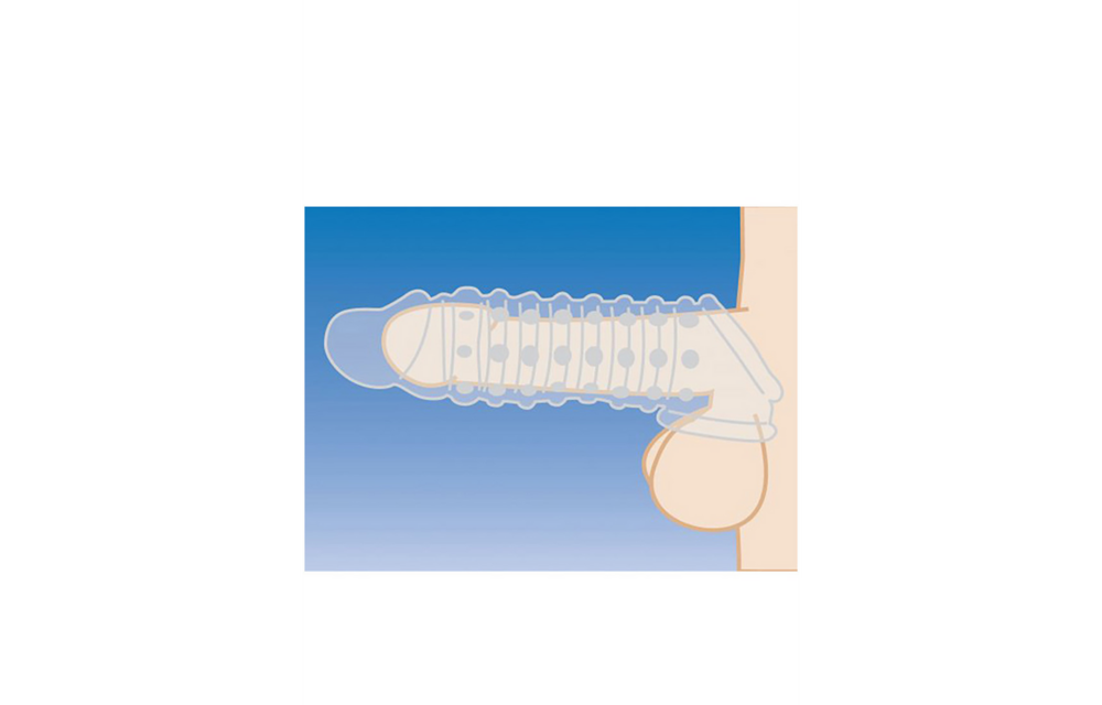 Penis Sleeve 2/4 cm | Mehr Länge & intensiveres Vergnügen