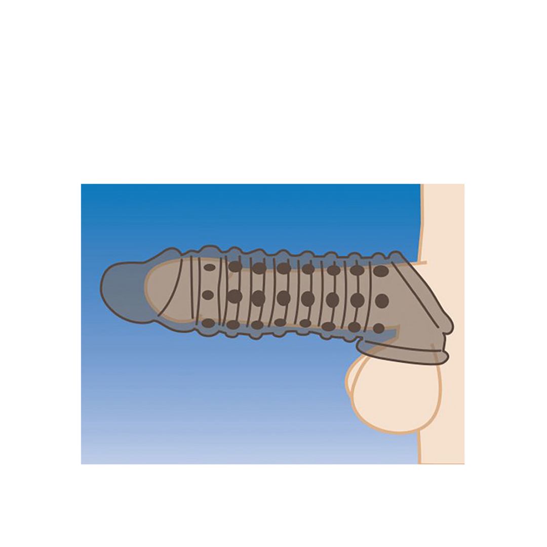 Penis Sleeve 2/4 cm – Verleng & Vergroot Comfortabel