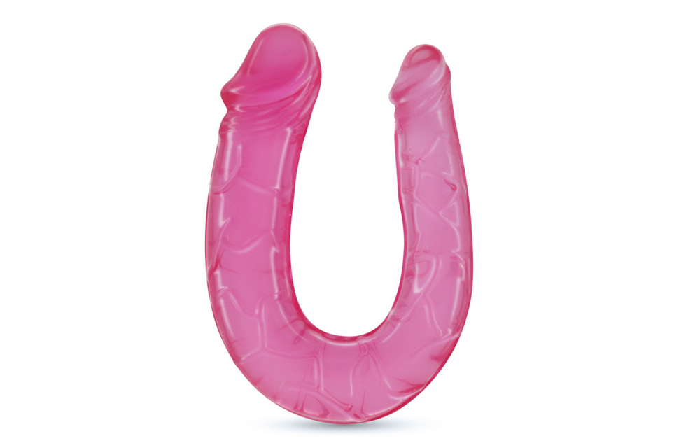 Deep Diver - Double Dildo with Anal Lubricant - 1.7 fl oz / 50 ml - Pink