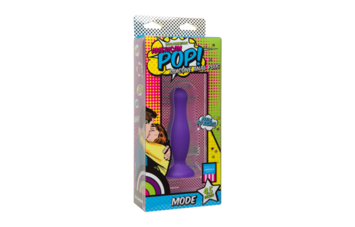 American Pop Mode Siliconen Anale Plug 11,4 cm - Premium