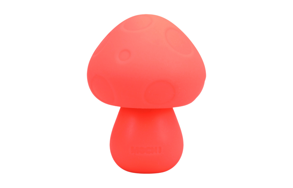 Paddenstoel Vibe Oplaadbare Siliconen Vibrator Perzik Rosa
