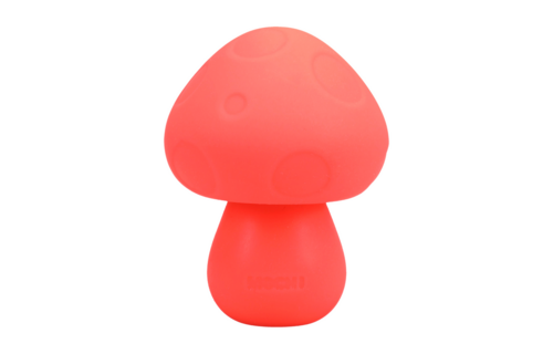 Paddenstoel Vibe Oplaadbare Siliconen Vibrator Perzik Rosa