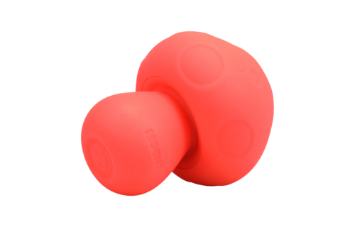 Paddenstoel Vibe Oplaadbare Siliconen Vibrator Perzik Rosa