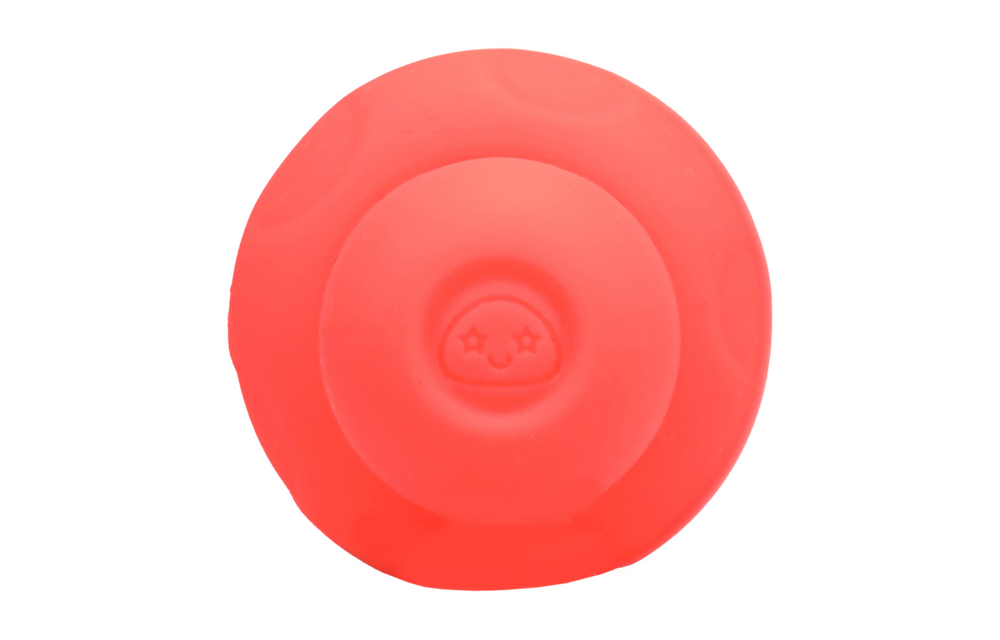 Mushroom Vibe Rechargeable Silicone Vibrator Peach Rosa