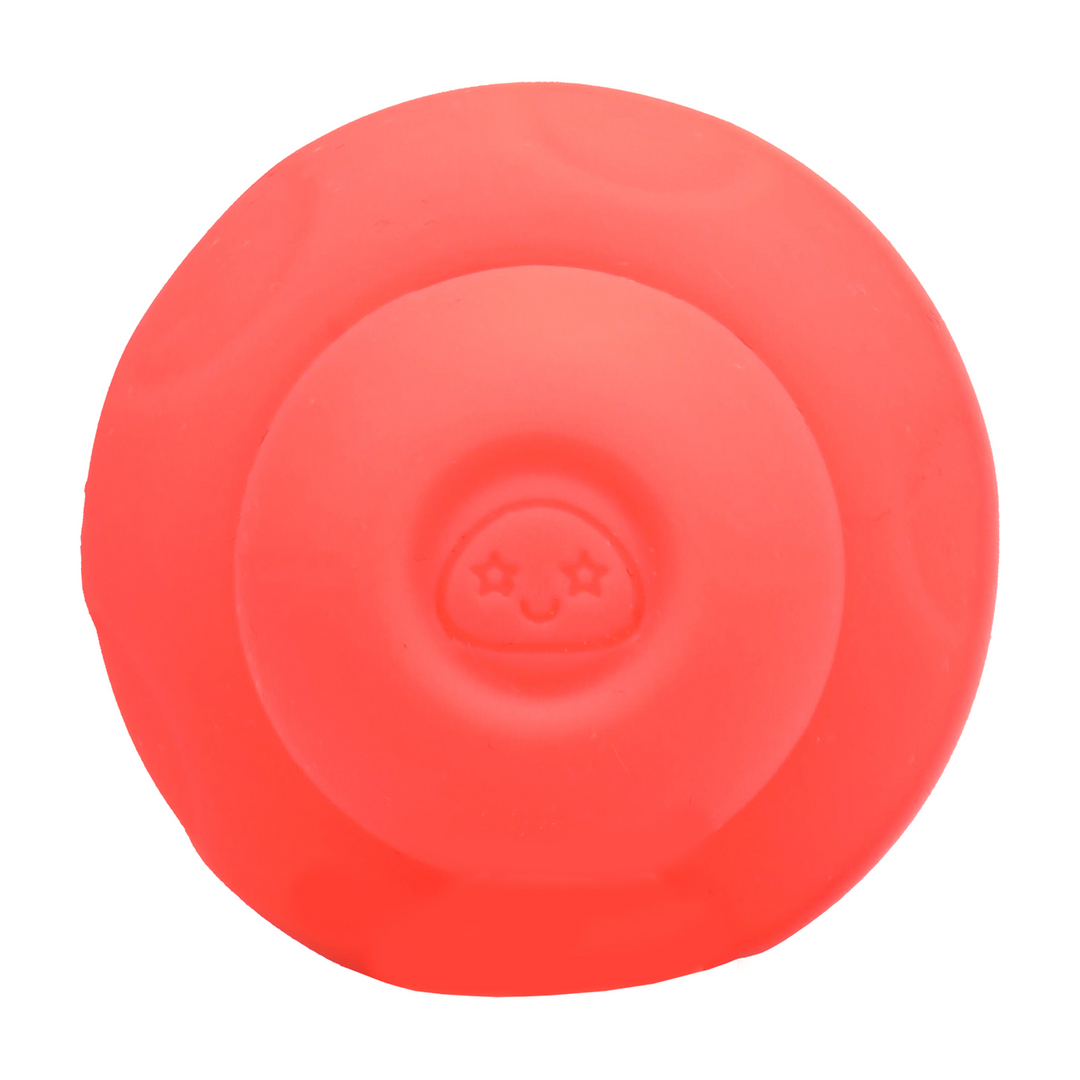 Paddenstoel Vibe Oplaadbare Siliconen Vibrator Perzik Rosa