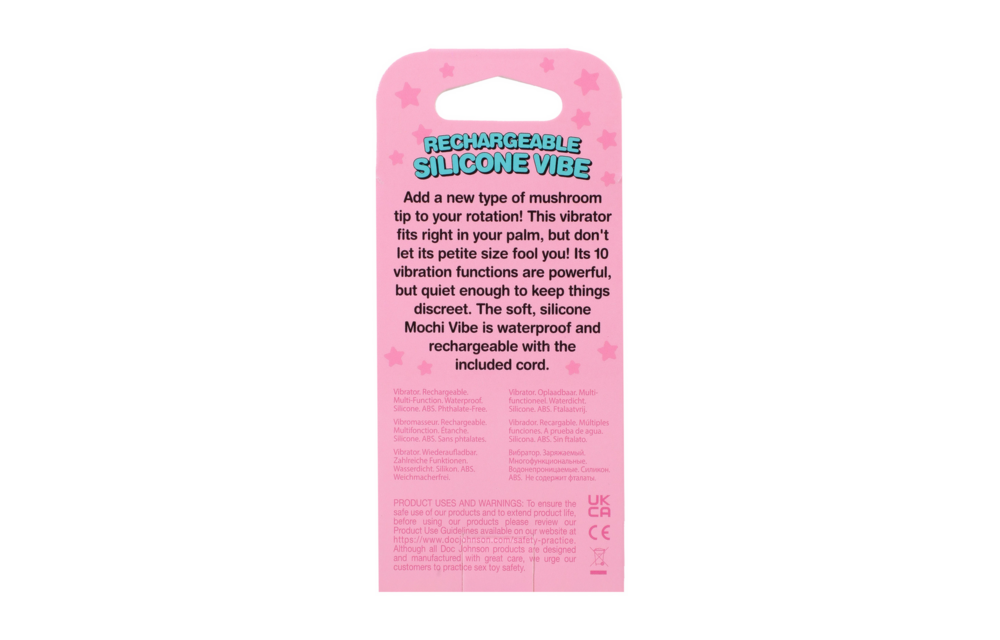 Paddenstoel Vibe Roze – Krachtige Oplaadbare Siliconen Vibrator