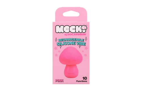 Pilz-Vibrator Rosa – Leistungsstarker wiederaufladbarer Silikon-Vibrator