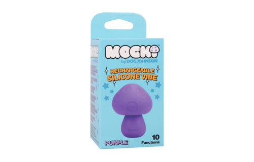 Mushroom Vibe Paars – Oplaadbare Stille Siliconen Vibrator