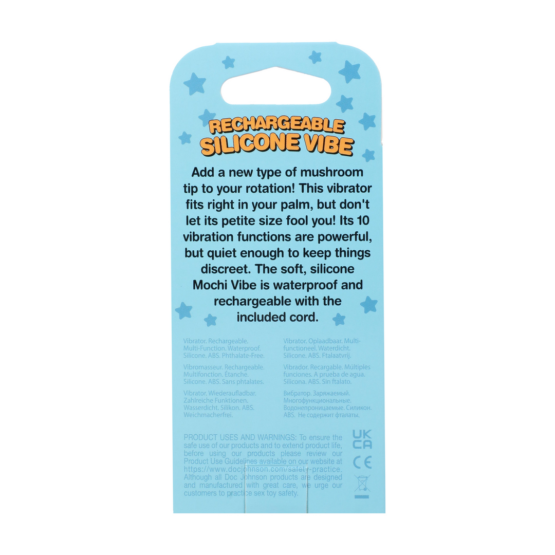 Mushroom Vibe Lila – Wiederaufladbarer, leiser Silikon-Vibrator