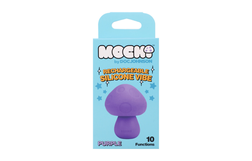 Mushroom Vibe Lila – Wiederaufladbarer, leiser Silikon-Vibrator