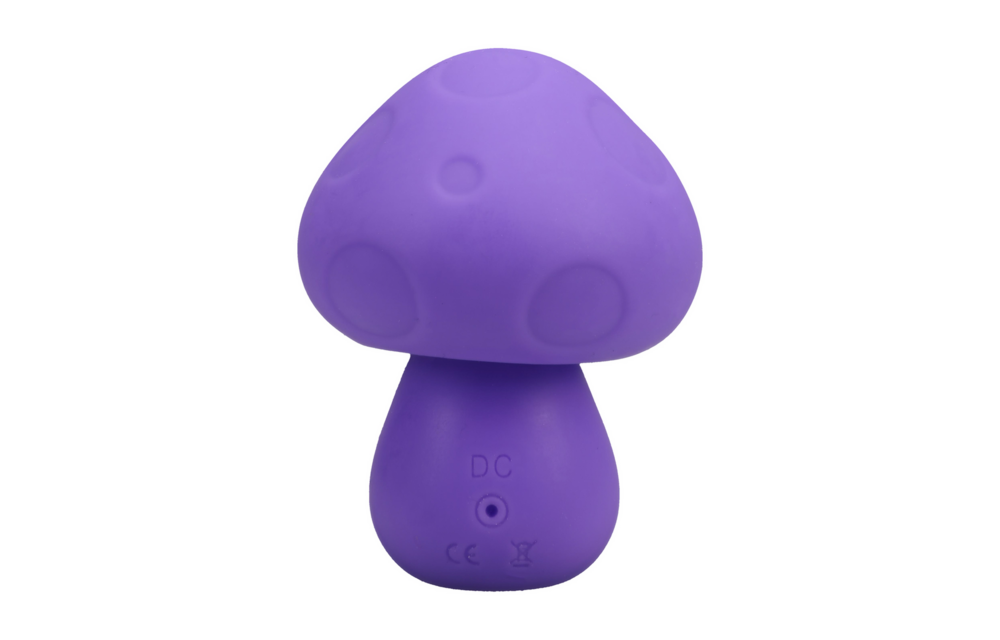 Mushroom Vibe Lila – Wiederaufladbarer, leiser Silikon-Vibrator