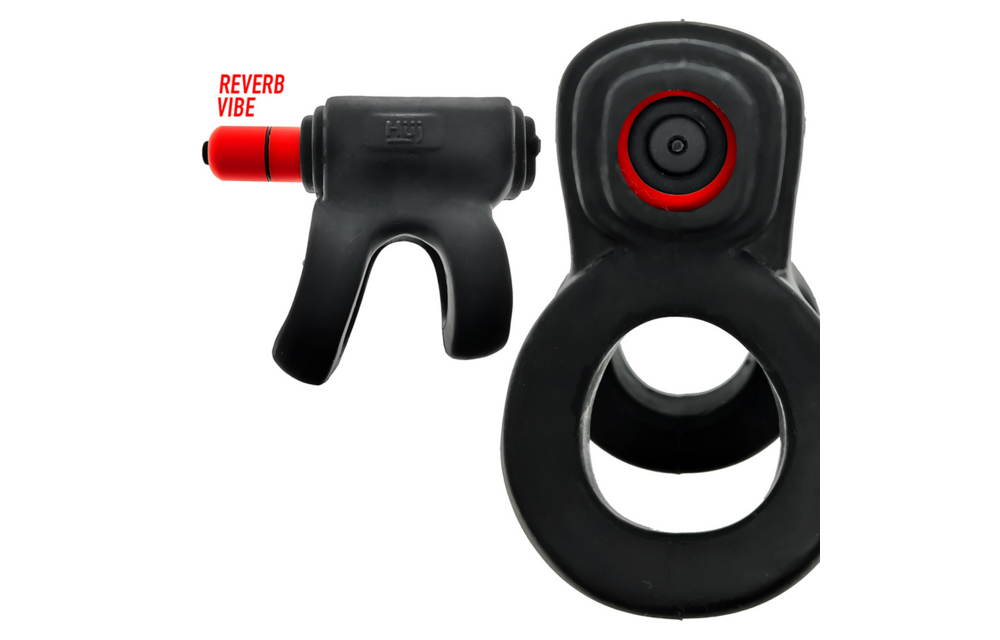 Revhammer - Schaft Vibe Ring - Tar Ice / Rot