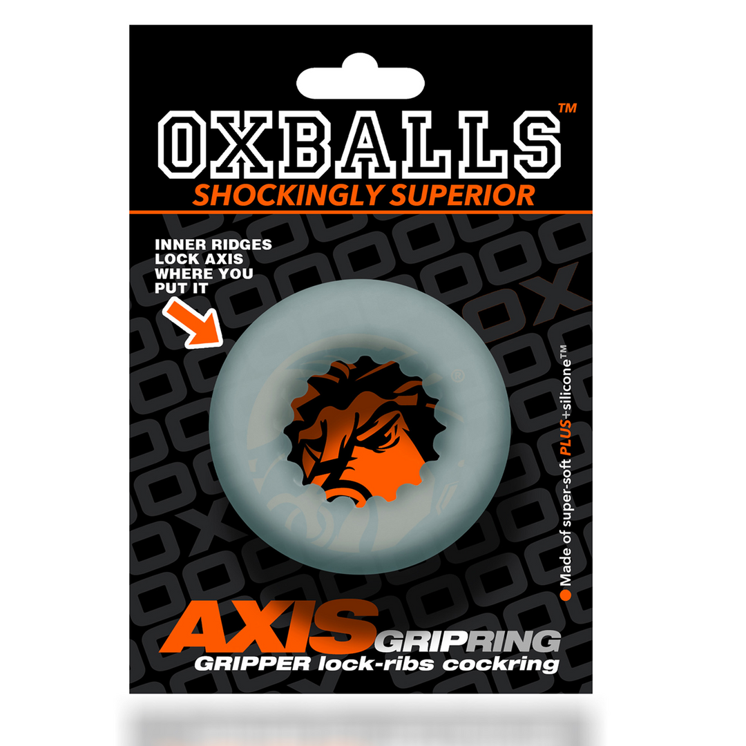 Axis Inner Ribbed Griphold Cock Ring – Comfort & Grip
