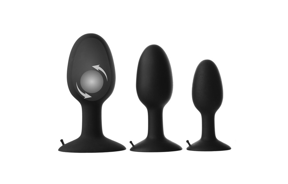 Gewichteter Butt Plug - Klein 3,9 / 10 cm