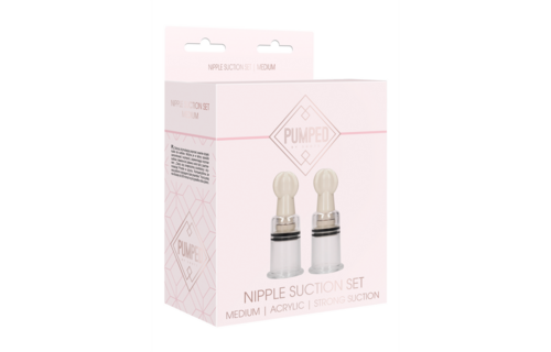 Nipple Suction Set Medium - Intense Suction Stimulation & Sensation
