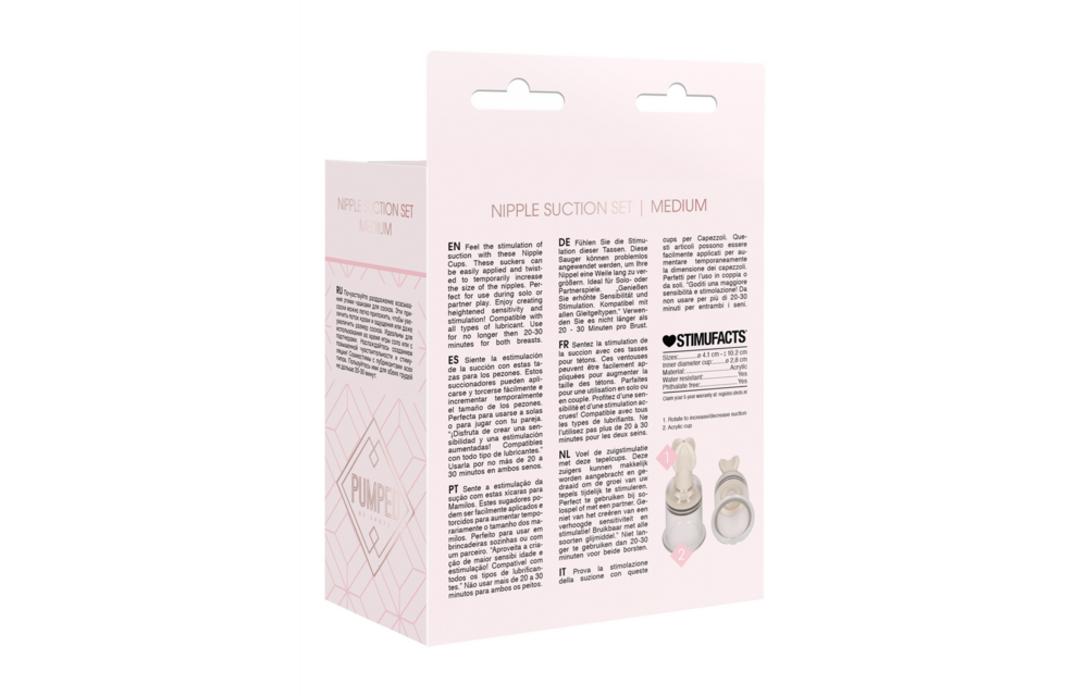 Nippelsauger-Set Medium – Intensive Saugstimulation & Empfindung