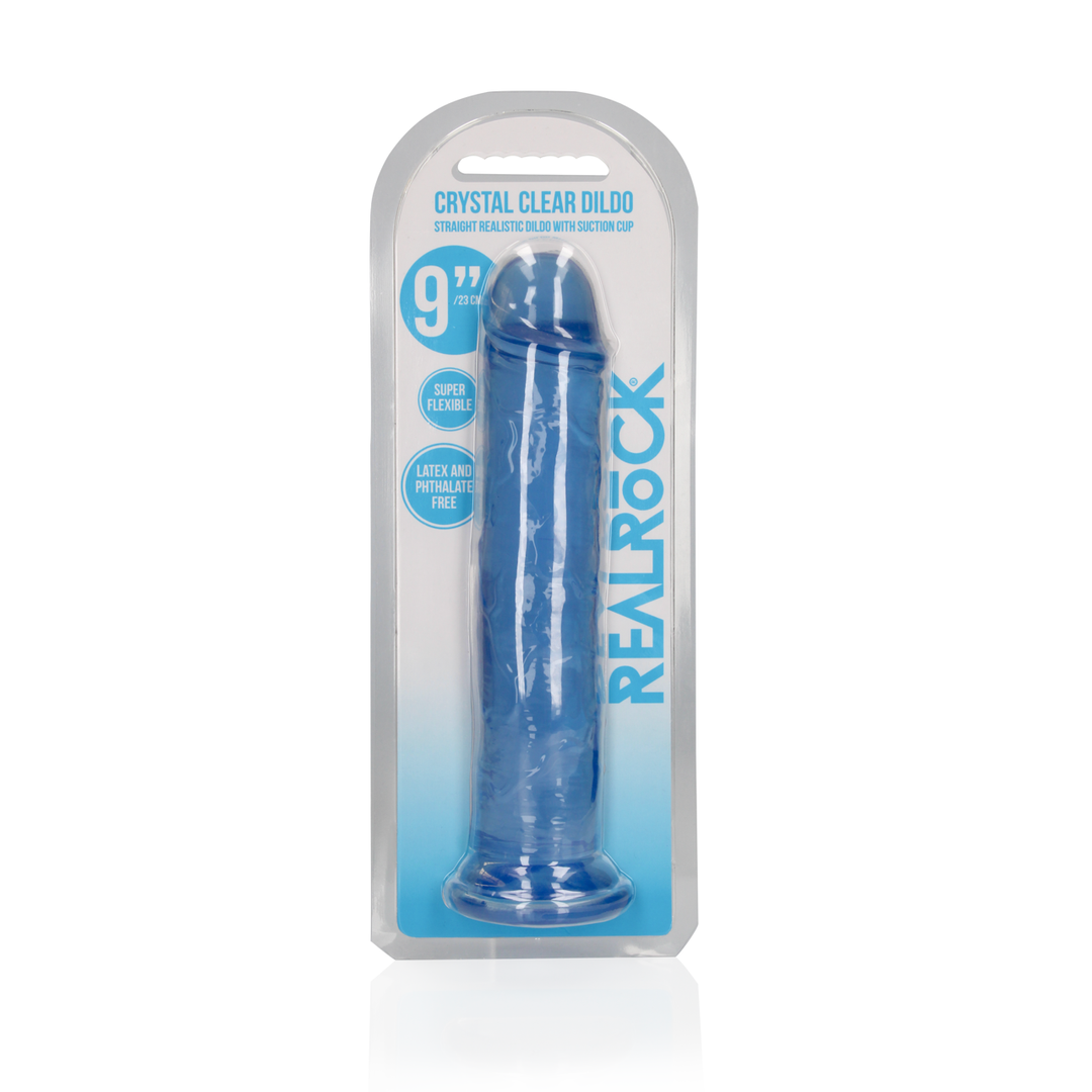 Rechtdoor Realistische Dildo 23 cm met Zuignap - 7,2 cm Breedte