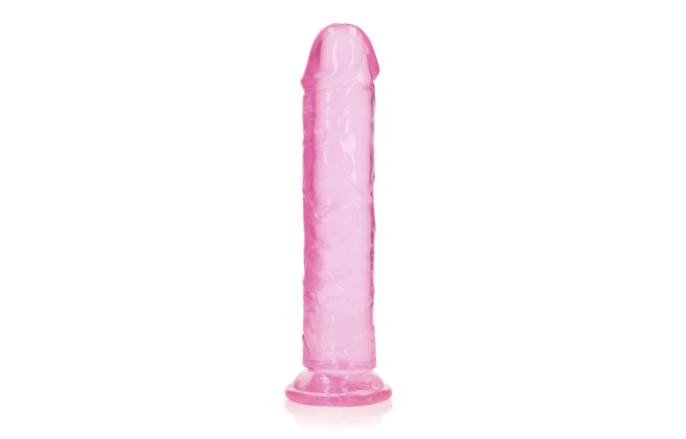 Rechtdoor Realistische Dildo 23x7,2 cm met Zuignap Crystal