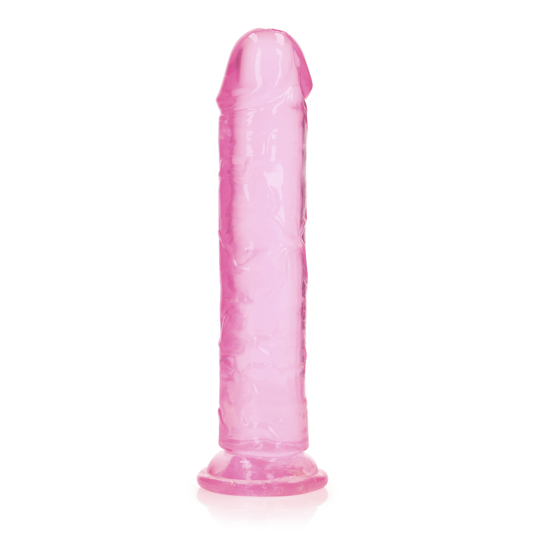 Rechtdoor Realistische Dildo 23x7,2 cm met Zuignap Crystal