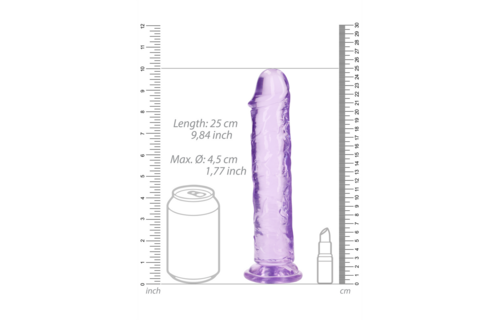 Gerader realistischer Dildo Saugnapf 7,2 cm | RealRock
