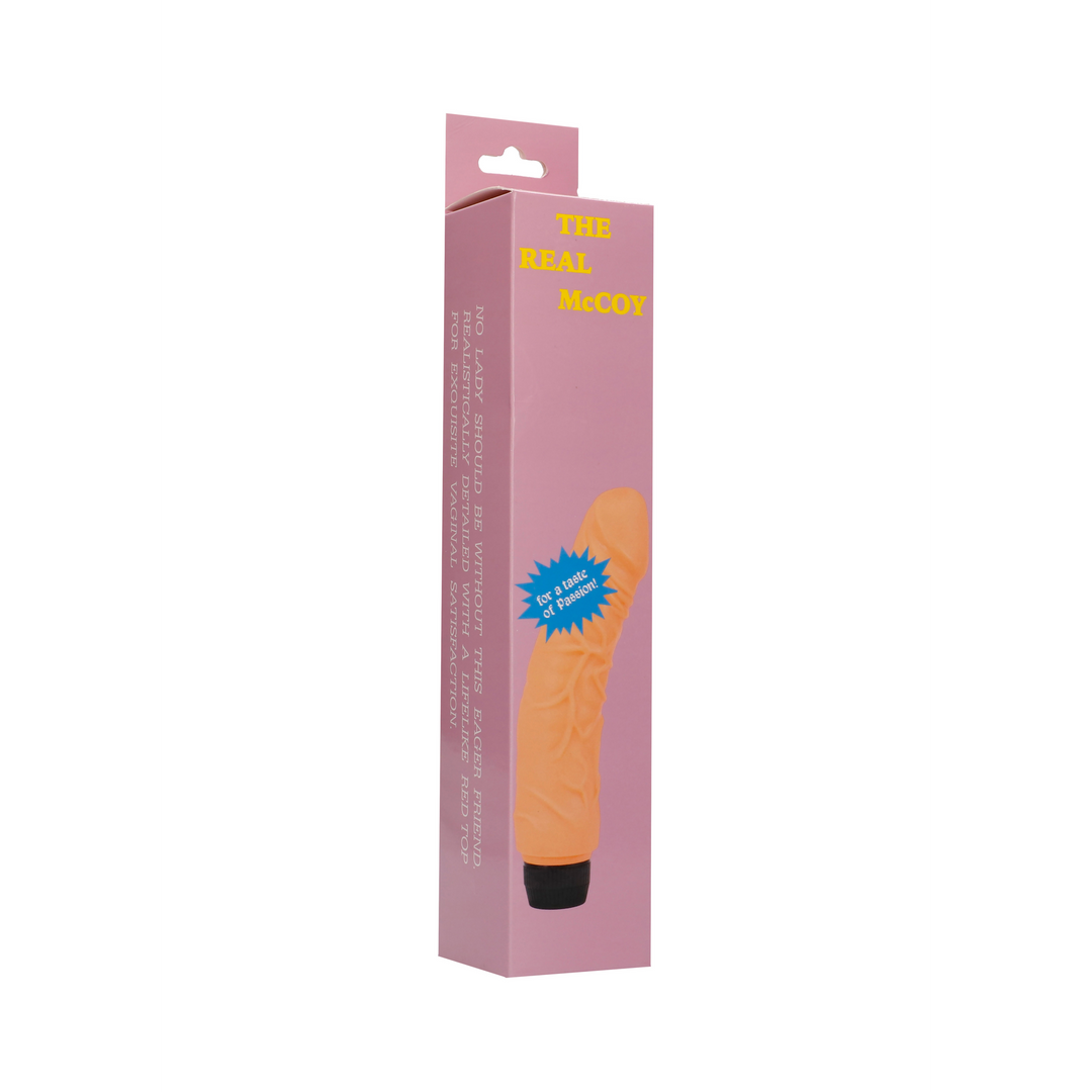 The Real McCoy - Levensechte Vibrator met Textuur kopen