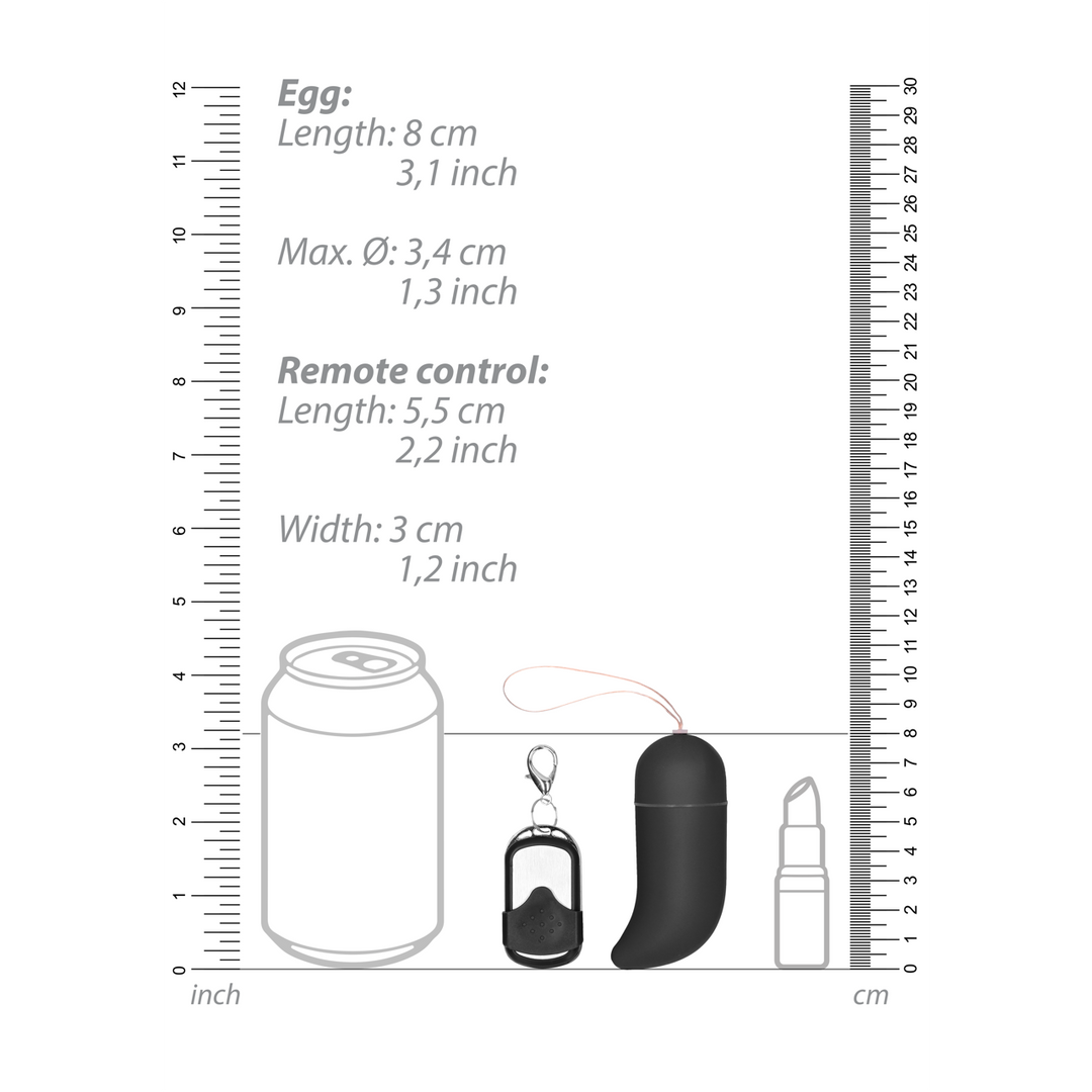 Kabelloses vibrierendes G-Punkt-Ei | 10 Vibrationsstufen & Fernbedienung